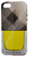 Накладка Burberry для iPhone 5 желтая