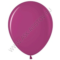 Шар (12''/30 см) Пурпурный, пастель, 100 шт.