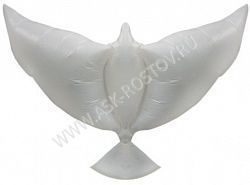 Воздушный надувной голубь на свадьбу (34''/86 см), Белый