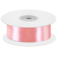 Лента атласная (2,5 см*22,85 м) Розовый, 1 шт.